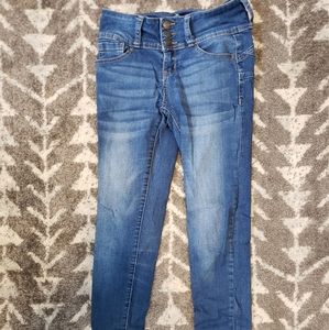 High rise butt jeans